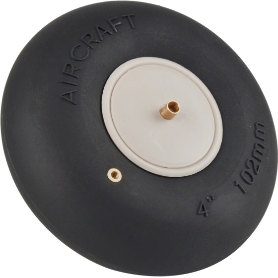 Inflatable Tire Wheel Pneumatic Tyre Rubber Wheel  4/4.5/5/5.5inch for RC Aircraft Model Landing Gear Wheels